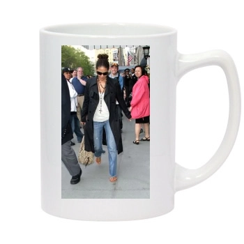 Halle Berry 14oz White Statesman Mug