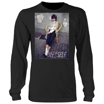 Sophie Marceau Men's Heavy Long Sleeve TShirt