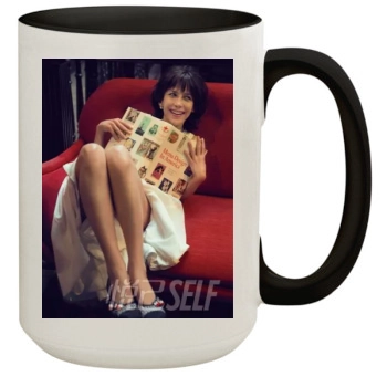 Sophie Marceau 15oz Colored Inner & Handle Mug