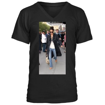 Halle Berry Men's V-Neck T-Shirt