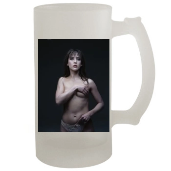 Sophie Marceau 16oz Frosted Beer Stein