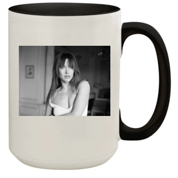 Sophie Marceau 15oz Colored Inner & Handle Mug