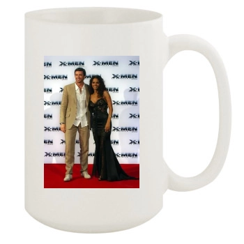 Halle Berry 15oz White Mug