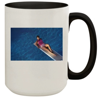 Sophie Marceau 15oz Colored Inner & Handle Mug