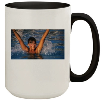 Sophie Marceau 15oz Colored Inner & Handle Mug