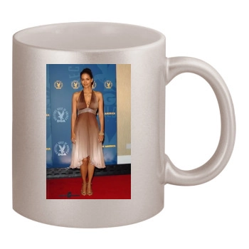 Halle Berry 11oz Metallic Silver Mug