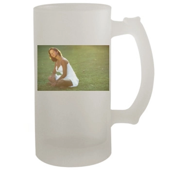 Sophie Marceau 16oz Frosted Beer Stein