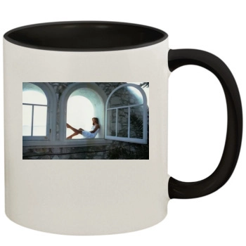 Sophie Marceau 11oz Colored Inner & Handle Mug