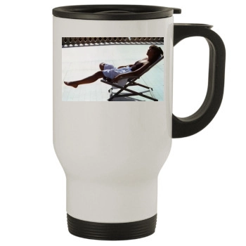 Sophie Marceau Stainless Steel Travel Mug