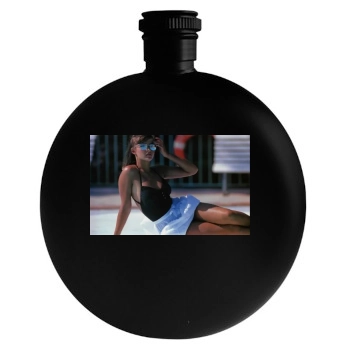 Sophie Marceau Round Flask