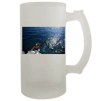 Sophie Marceau 16oz Frosted Beer Stein