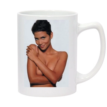 Halle Berry 14oz White Statesman Mug