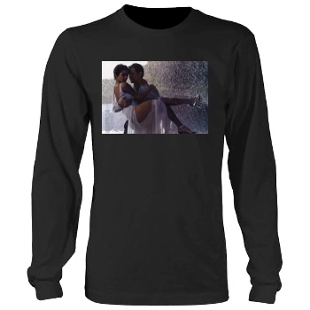 Halle Berry Men's Heavy Long Sleeve TShirt