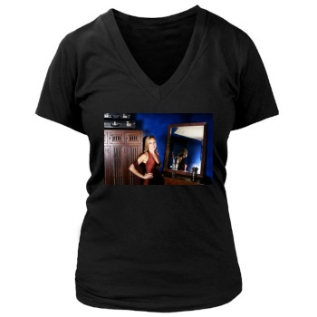 Sophie Raworth Women's Deep V-Neck TShirt