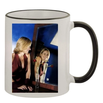 Sophie Raworth 11oz Colored Rim & Handle Mug