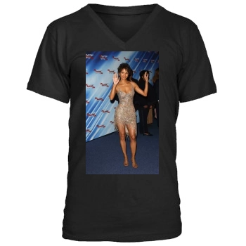 Halle Berry Men's V-Neck T-Shirt