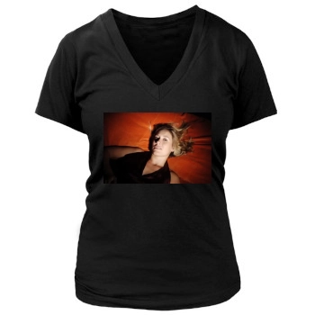 Sophie Raworth Women's Deep V-Neck TShirt