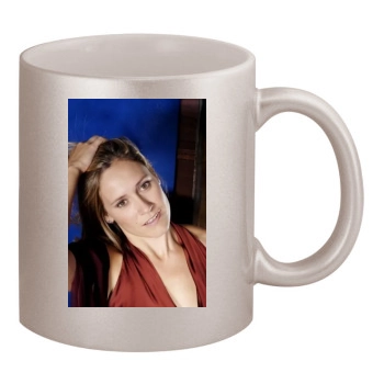 Sophie Raworth 11oz Metallic Silver Mug