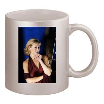 Sophie Raworth 11oz Metallic Silver Mug