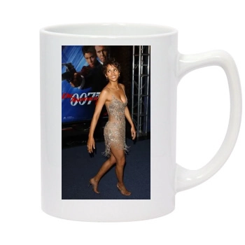 Halle Berry 14oz White Statesman Mug