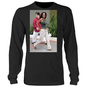 Halle Berry Men's Heavy Long Sleeve TShirt