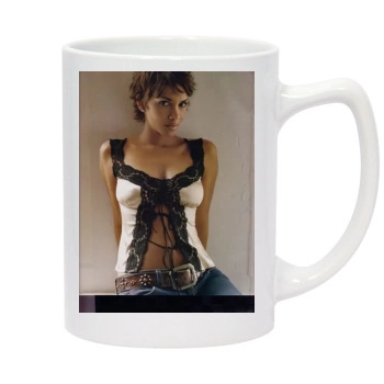 Halle Berry 14oz White Statesman Mug