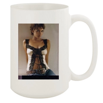 Halle Berry 15oz White Mug