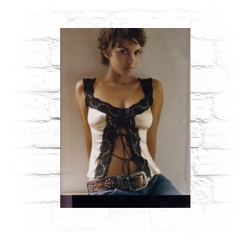 Halle Berry Metal Wall Art