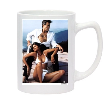 Halle Berry 14oz White Statesman Mug