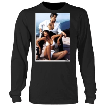 Halle Berry Men's Heavy Long Sleeve TShirt