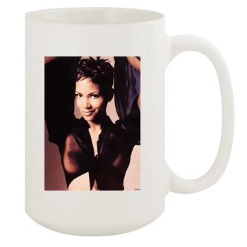 Halle Berry 15oz White Mug