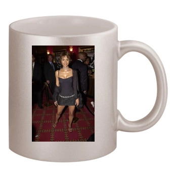 Halle Berry 11oz Metallic Silver Mug