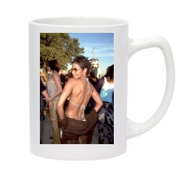 Halle Berry 14oz White Statesman Mug