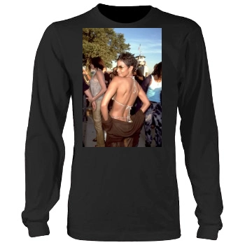 Halle Berry Men's Heavy Long Sleeve TShirt