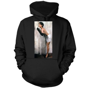 Halle Berry Mens Pullover Hoodie Sweatshirt