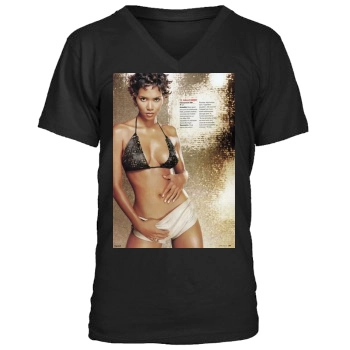 Halle Berry Men's V-Neck T-Shirt