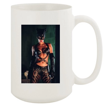 Halle Berry 15oz White Mug