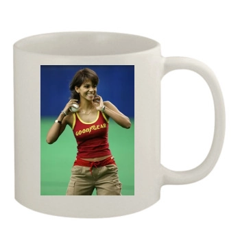 Halle Berry 11oz White Mug