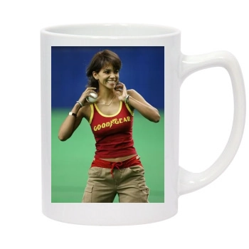 Halle Berry 14oz White Statesman Mug