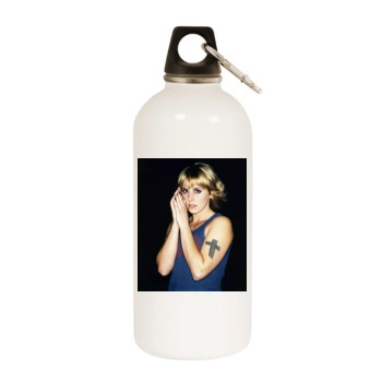 Spice Girls White Water Bottle With Carabiner