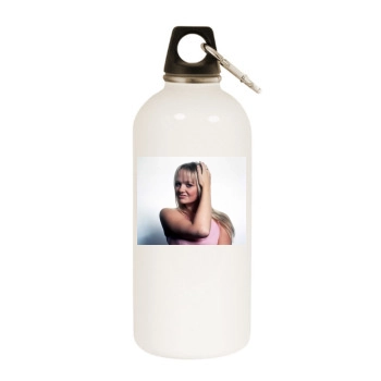 Spice Girls White Water Bottle With Carabiner