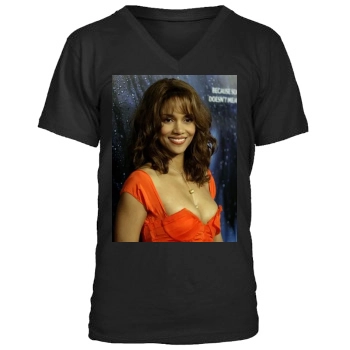 Halle Berry Men's V-Neck T-Shirt