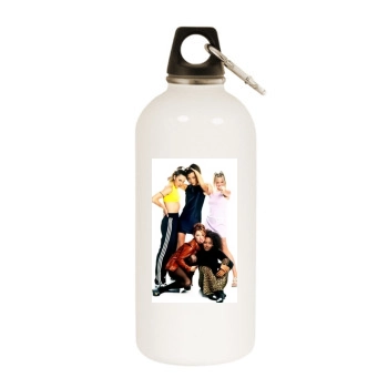 Spice Girls White Water Bottle With Carabiner