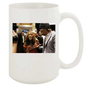 Halle Berry 15oz White Mug