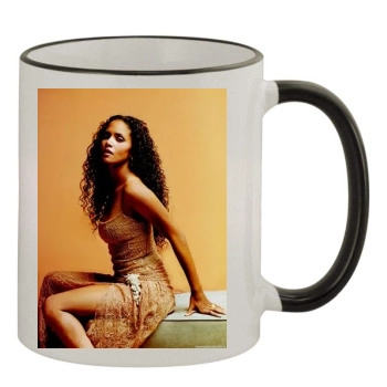 Halle Berry 11oz Colored Rim & Handle Mug