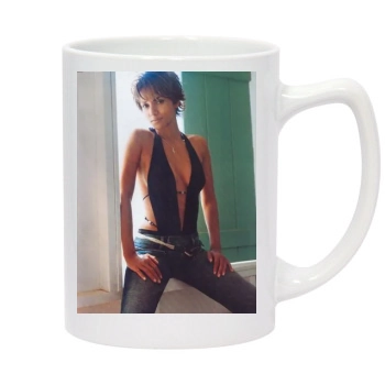 Halle Berry 14oz White Statesman Mug