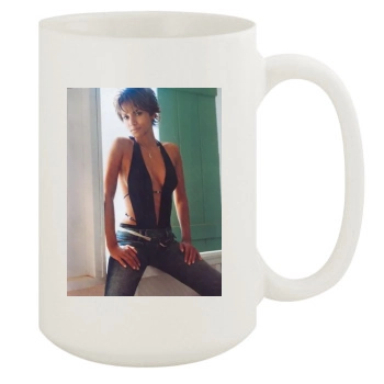 Halle Berry 15oz White Mug