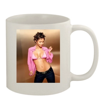 Halle Berry 11oz White Mug