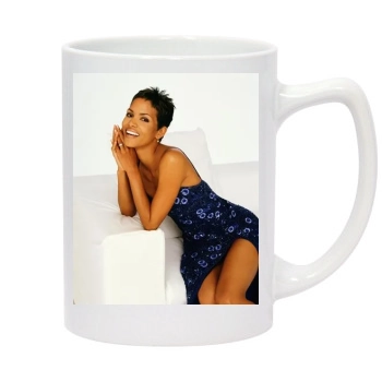 Halle Berry 14oz White Statesman Mug