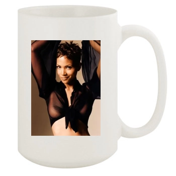 Halle Berry 15oz White Mug